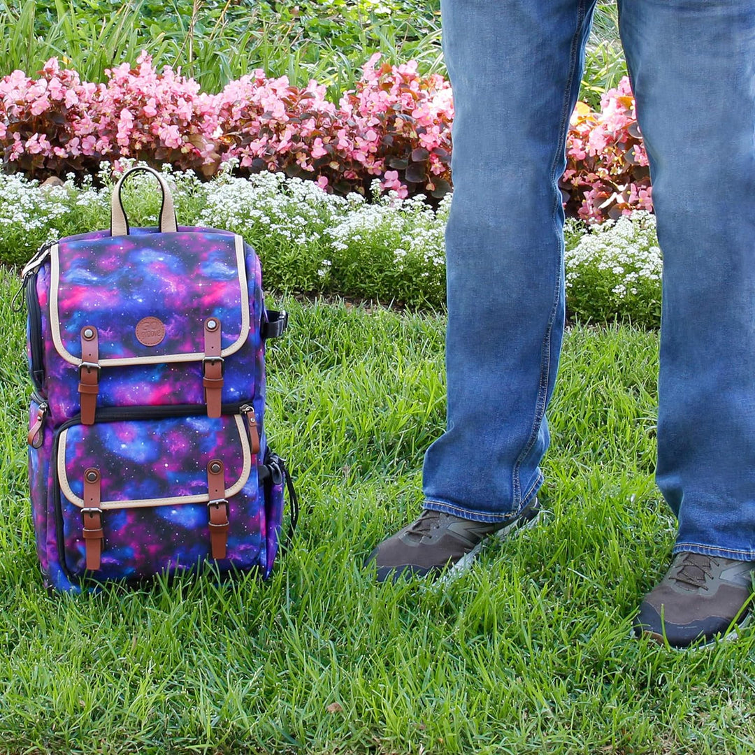 GOgroove Kamera Rucksack für Spiegelreflexkameras: DSLR Backpack ideal für Reisen, ausreichend Platz