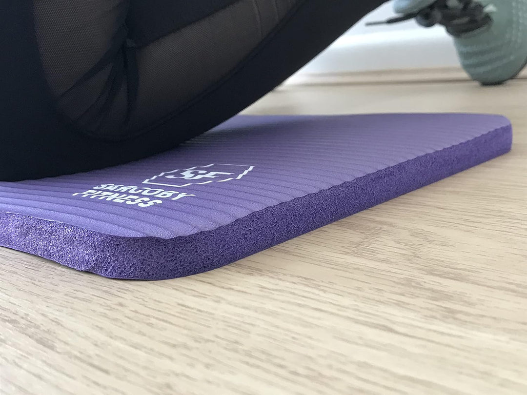 Yoga Knieschoner 15 mm dick um Knie Ellenbogen Unterarme und Handgelenke zu polstern Pilates Kniesch