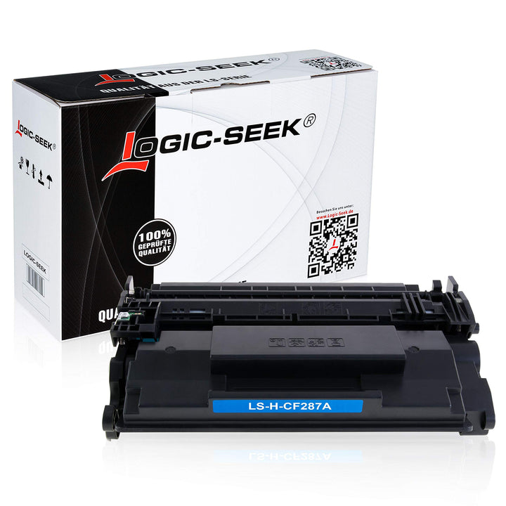 Logic-Seek Toner kompatibel mit HP CF-287A für Laserjet Enterprise M506DN M501dn Series MFP M527 M52