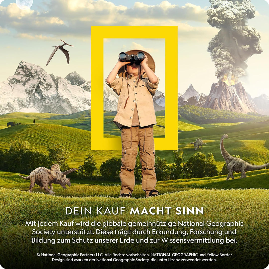NATIONAL GEOGRAPHIC Trittsteine für Kinder – Robuste, rutschfeste Steine fördern die grobmotorischen