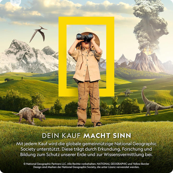 NATIONAL GEOGRAPHIC Trittsteine für Kinder – Robuste, rutschfeste Steine fördern die grobmotorischen