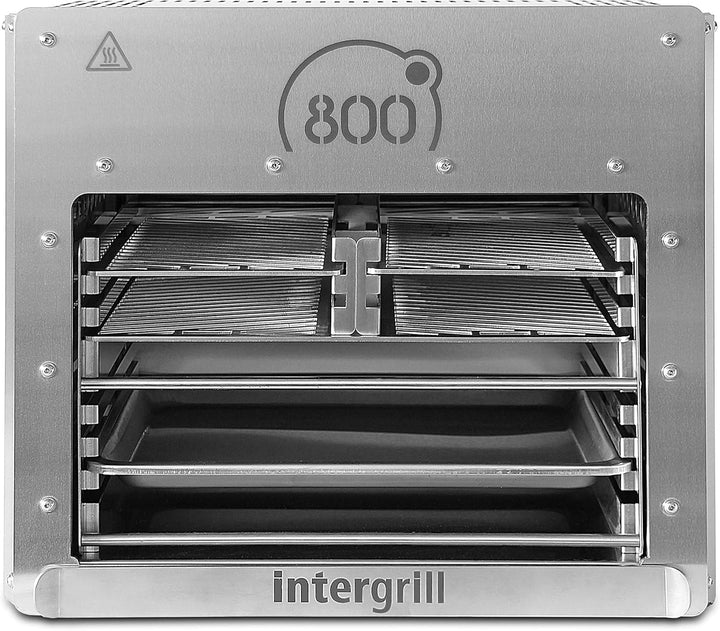 intergrill 800° Gas XXL 6.52kW | 20 kg Steakgrill inkl. Grillrost und Gastroschale | Oberhitzegrill
