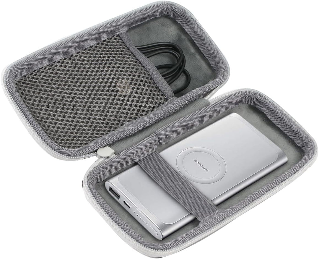 co2CREA Hart Reise Schutz Hülle Etui Tasche für Samsung Ladegerät mit 10000mAh /Samsung Mobile Acces