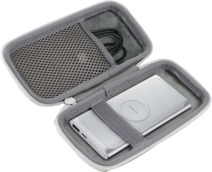 co2CREA Hart Reise Schutz Hülle Etui Tasche für Samsung Ladegerät mit 10000mAh /Samsung Mobile Acces