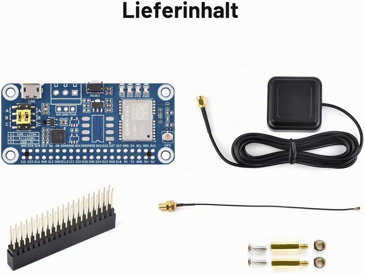 Waveshare LC29H Series Dual-Band GPS Module for Raspberry Pi, Dual-Band L1+L5 Positioning Technology