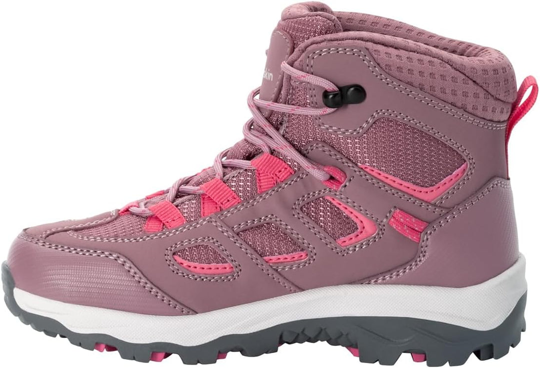 Jack Wolfskin Jungen Unisex Kinder Vojo Texapore Stiefel 40 EU Ash Mauve, 40 EU Ash Mauve