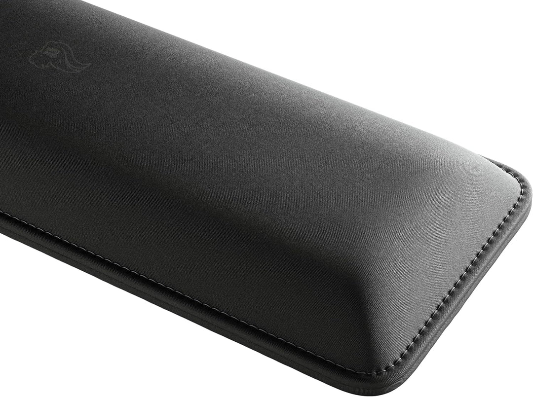 Glorious Gaming Padded Keyboard Wrist Rest (TKL, 25 mm stark) - gesteppte Ränder, glatte Stoffoberfl
