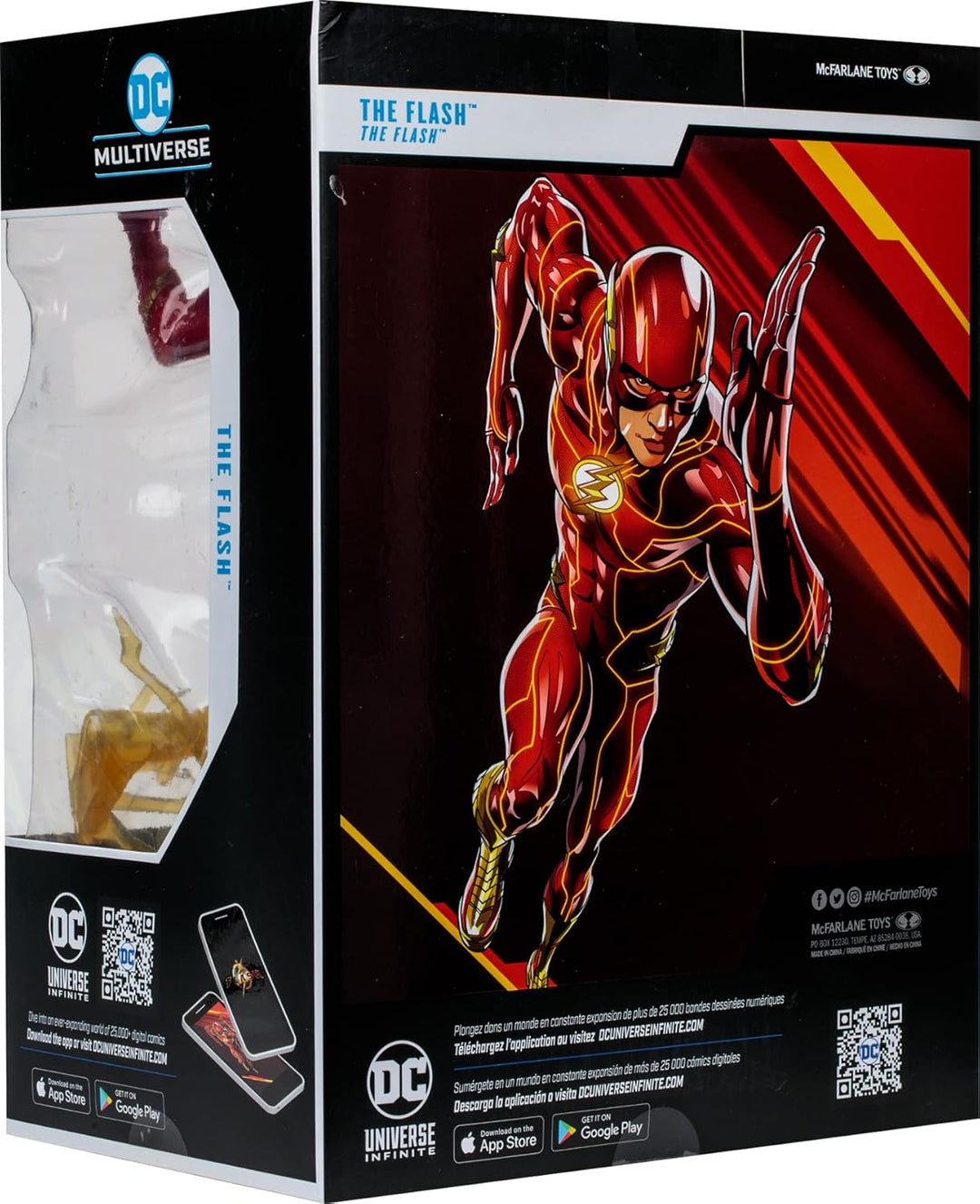 Lansay DC – The Flash Movie – The Flash (Hero Costume) 30 cm – Sammelfigur & Zubehör – Comic-Figuren