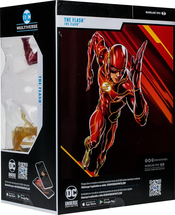 Lansay DC – The Flash Movie – The Flash (Hero Costume) 30 cm – Sammelfigur & Zubehör – Comic-Figuren