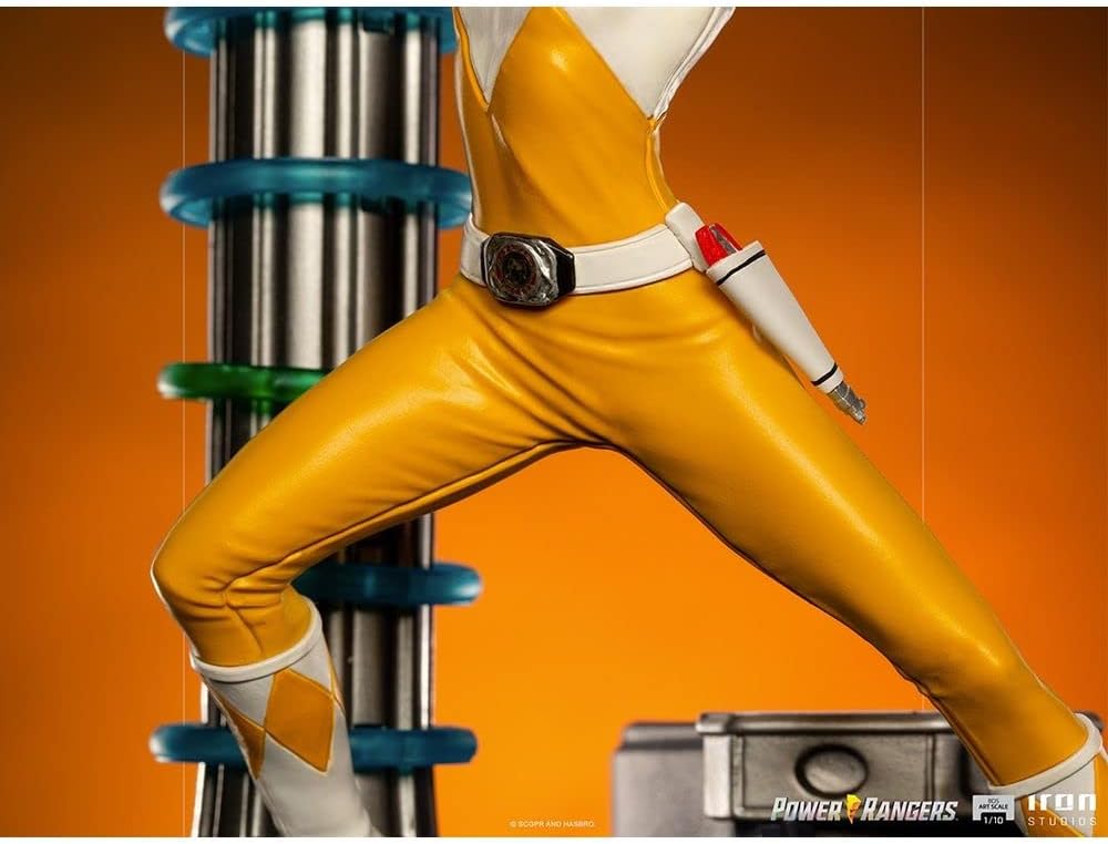 Iron Studios 1:10 Yellow Ranger BDS Art - Power Rangers 1:10 Scale, 1:10 Scale