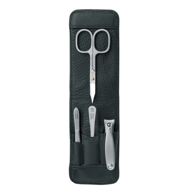 Niegeloh - Imantado M - 4-tlg. Maniküre-Set in hochwertigem Leder-Etui