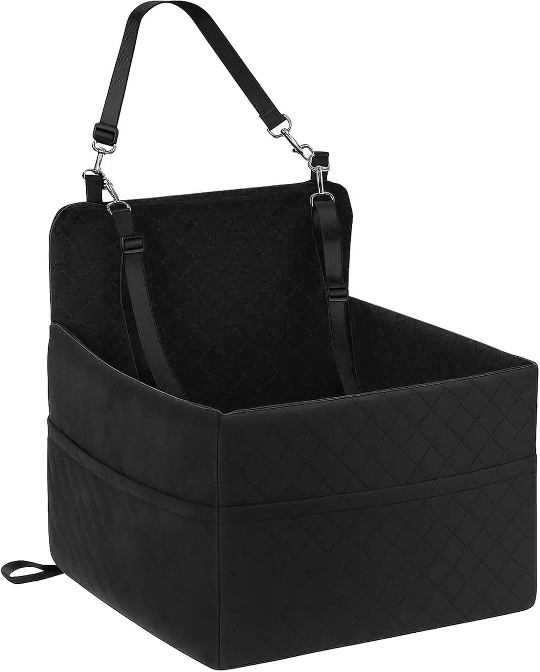 Hunde Autositz für kleine & mittelgrosse bis 25kg mit Sicherheitsleine & Aufbewahrungstaschen abnehm
