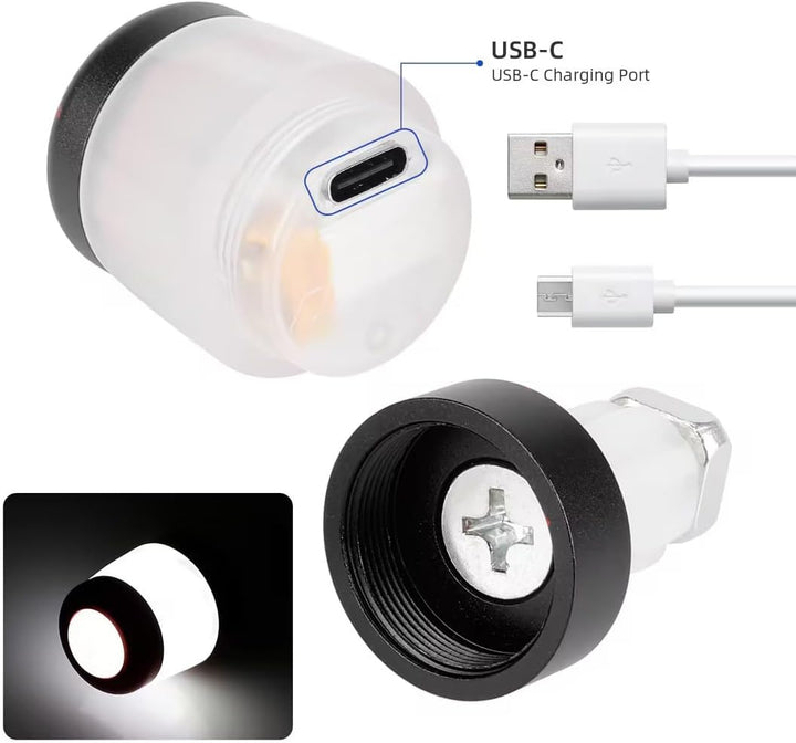 LED-Lenkerblinker Elektroroller für Xiaomi/Segway Ninebot, Wiederaufladbar, Wasserdicht, Universelle