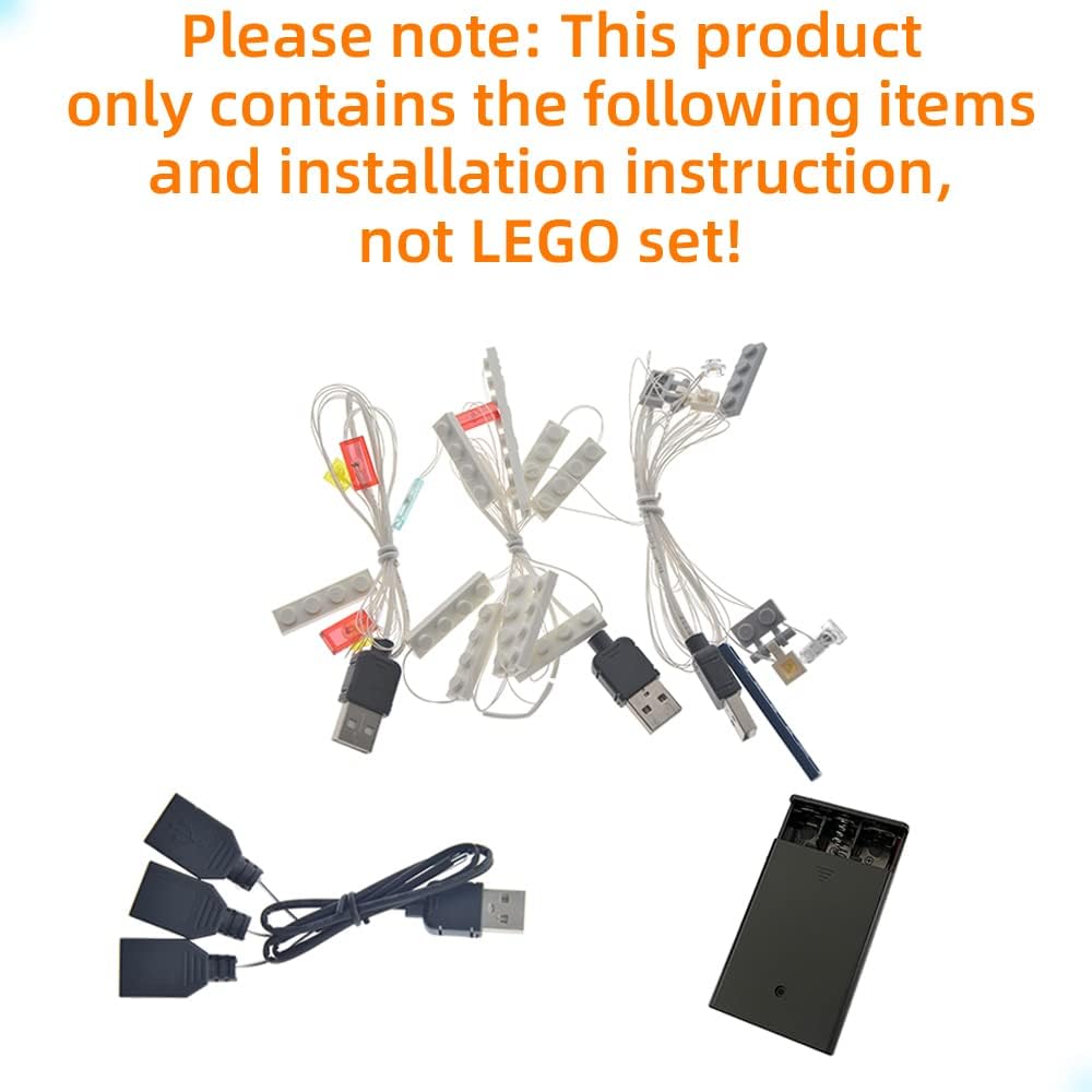 GEAMENT LED Licht-Set Kompatibel mit Lego Simpsons (The Kwik-E-Mart) - Beleuchtungsset für The Simps