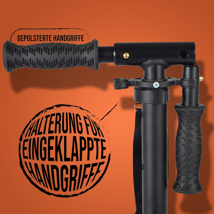 Apollo 200mm Wheel City Scooter - Spectre Pro | Luxus Cityroller mit Doppel Federung, | City-Roller