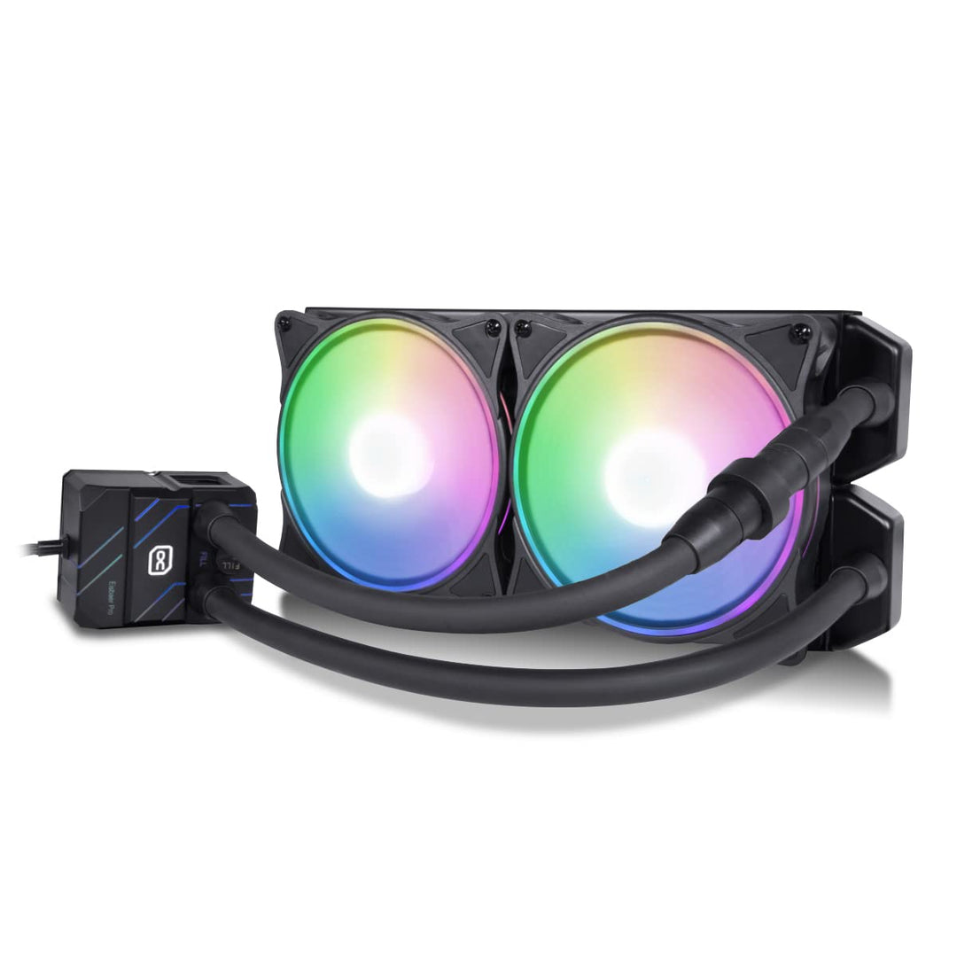 Alphacool Eisbär Pro Aurora 280 CPU 280mm Wasserkühlung, schwarz