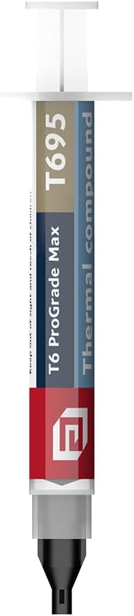 Akasa Wärmeleitpaste T6 ProGrade Max, Wärmeleitpaste Kühlkörper für CPU/GPU/alle Kühler, nicht aushä