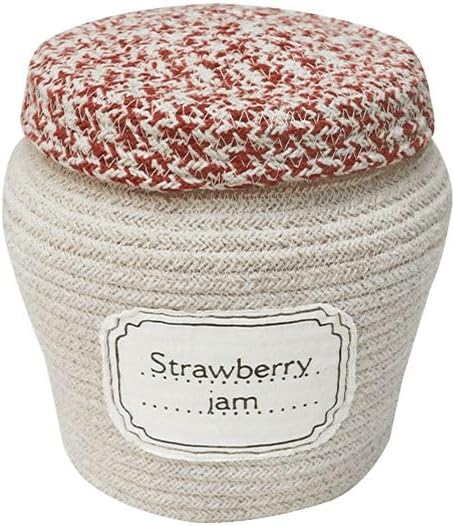 Lorena canals Jam Jar Aufbewahrungskorb für Kinderzimmer oder Kinderzimmer, handgefertigt, aus Baumw