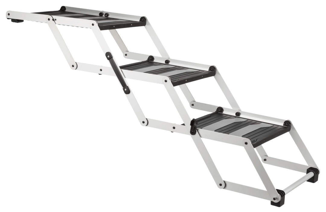 Trixie 3-stufige Klappstufen, Aluminium/Kunststoff/TPR, Breite 37 cm/Höhe bis zu 57 cm/DE A size, A