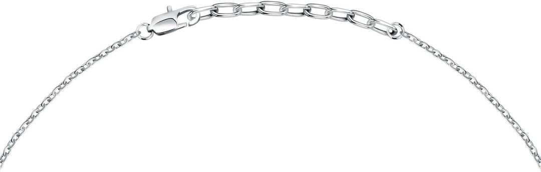 Maserati Jewels Herren Halskette aus Stahl, blau IP - JM222AVD02