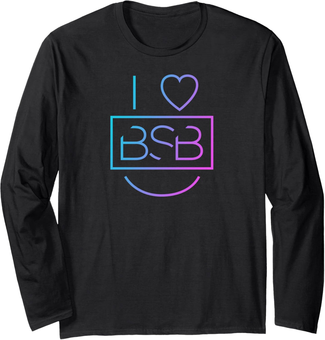 Backstreet Boys - I Heart BSB Langarmshirt