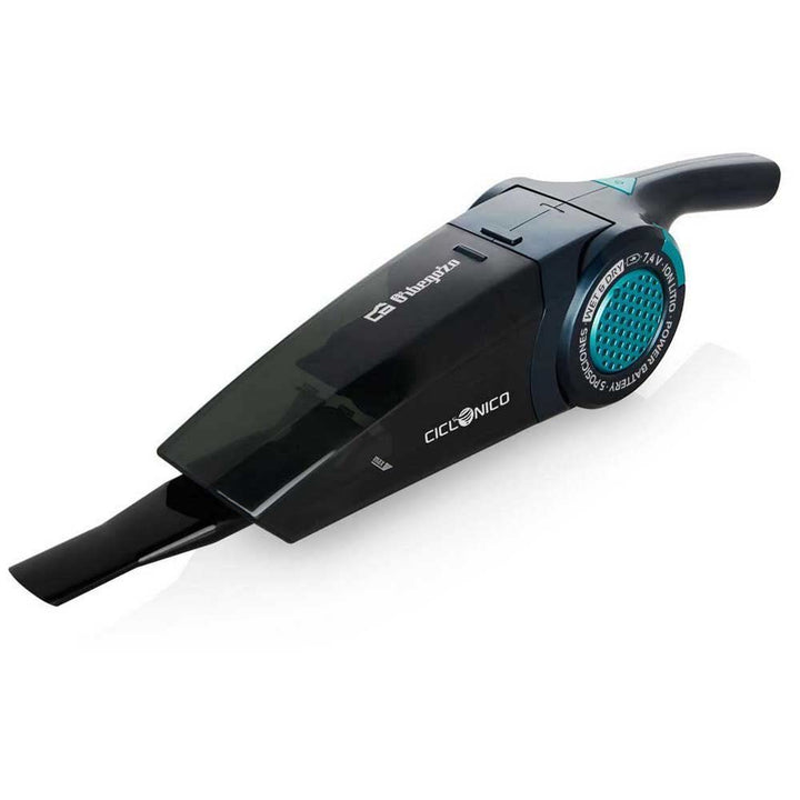 Orbegozo AP 1500 - Kabelloser Handstaubsauger, für Festes und Flüssiges, einstellbarer Griff, zyklon