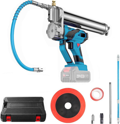 Akku-Fettpresse für Makita 18V MAX Akku – 10000 PSI elektrische Fettpresse mit 18 Zoll langem Hochdr