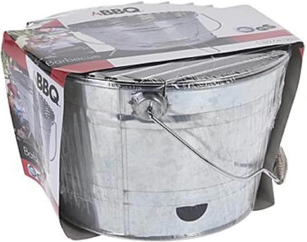 BBQ Barbecue, Galvanised 27 cm