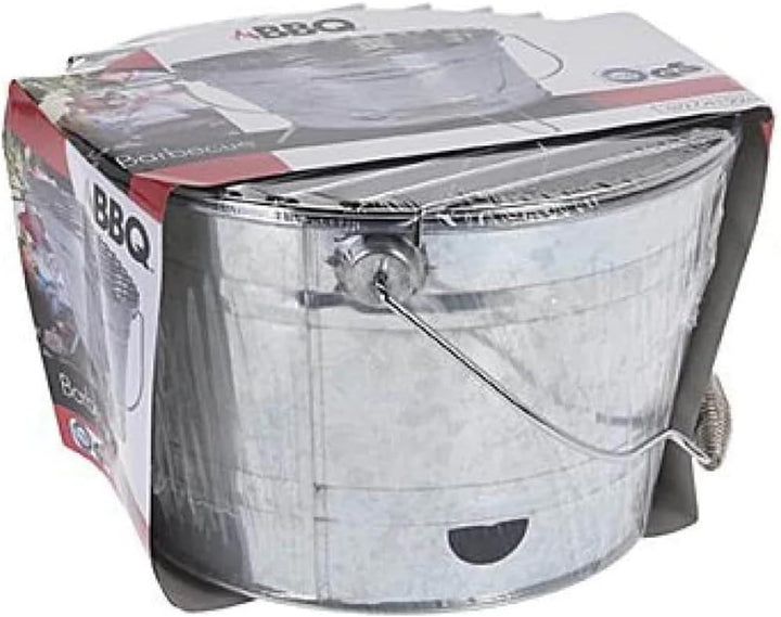 BBQ Barbecue, Galvanised 27 cm