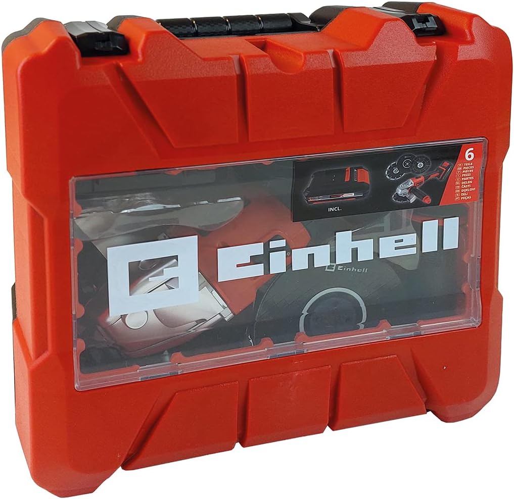Happy People 41767 - Einhell Kids Power X-Change Axxio Akku Winkelschleifer inkl, Koffer| Kinder Spi