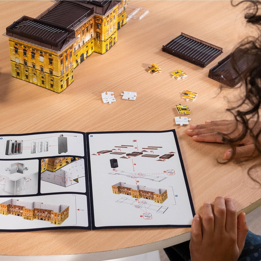 Ravensburger 3D Puzzle Buckingham Palace bei Nacht 12529 - leuchtet im Dunkeln - der Buckingham Pala