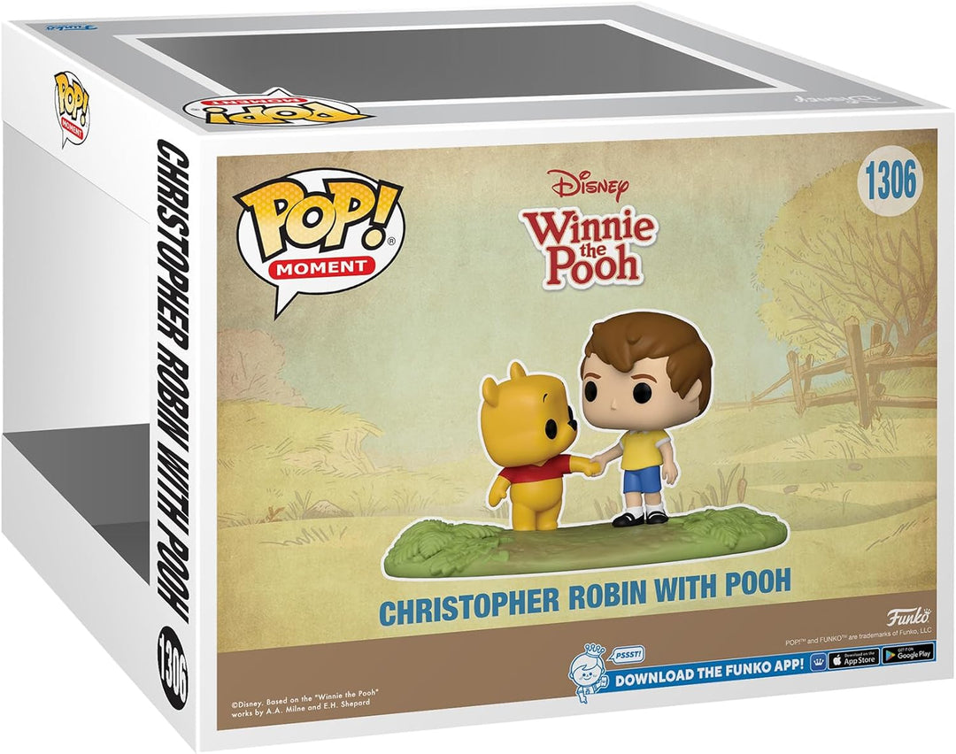 Funko Pop! Moments: Disney - Christopher Robin - Olympia - Winnie The Pooh - Vinyl-Sammelfigur - Ges