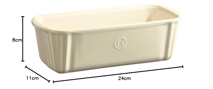 Cakevorm klein 235x105mm Interhal 6120-02 Argile Argil-farbe, Argil-farbe