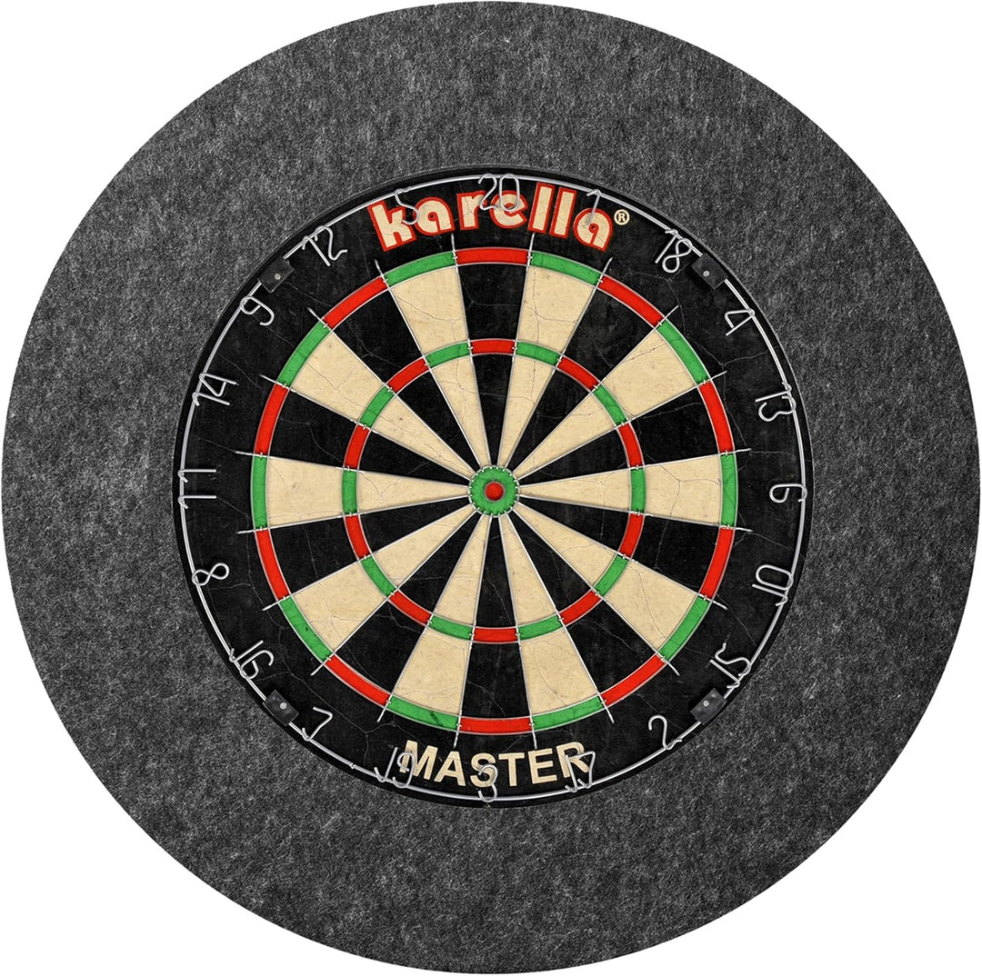 Karella Ultimo Dartboard Surround, Made in Germany, Catchring aus recycelten Fasern, Robust, Optimal