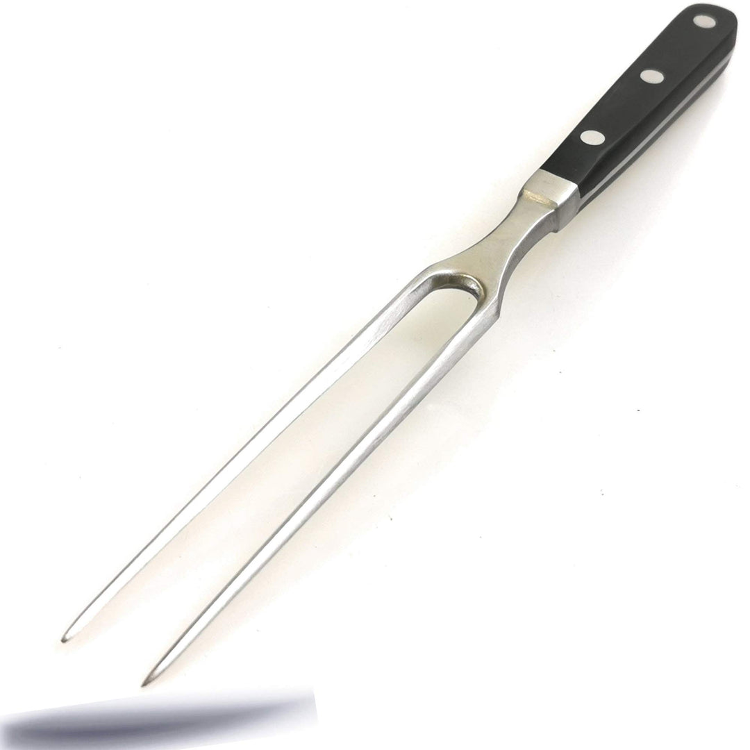 Kerafactum Bratengabel Fleischgabel Grillgabel Tranchiergabel Fleisch Braten Gabel für Bratenstücke