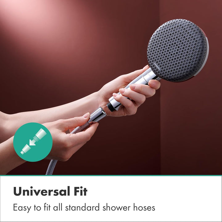 hansgrohe Raindance Alive Select S - wassersparender Duschkopf 7,1 l/min (EcoSmart), Handbrause mit