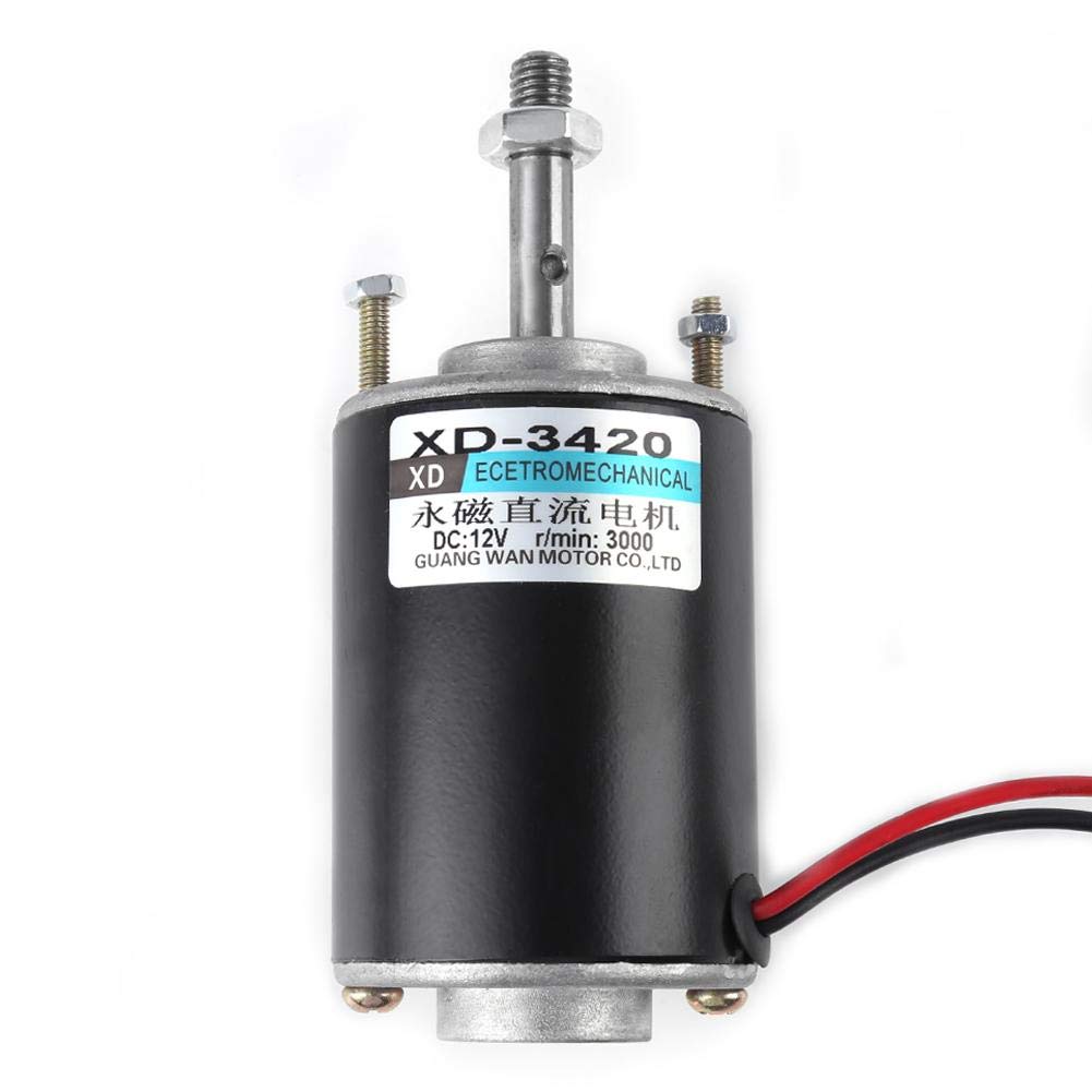 12 / 24V 30W Permanentmagnet-Gleichstrommotor, Hochgeschwindigkeits-CW/CCW-Permanentmagnet-Gleichstr