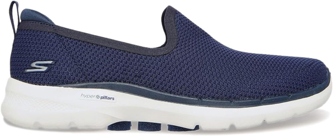 Skechers Performance Women's Damen Go Walk 6 - Clear VirtueSneaker 37 EU Navy, 37 EU Navy
