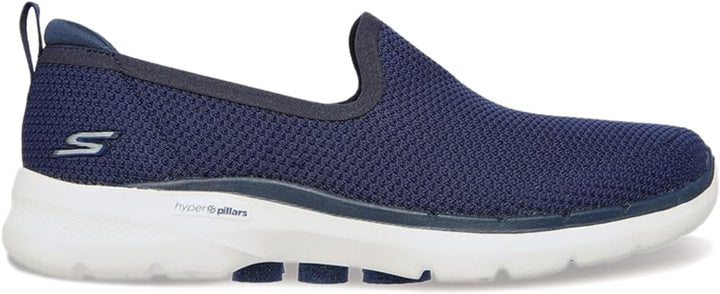 Skechers Performance Women's Damen Go Walk 6 - Clear VirtueSneaker 37 EU Navy, 37 EU Navy
