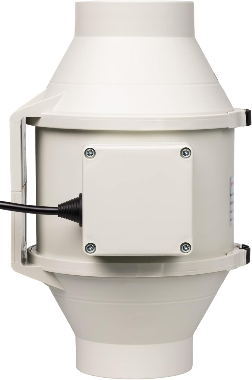 STERR Rohrventilator DFA100 Kanalventilator 100 mm / 4'' - Industrieventilator Niedriger Energieverb