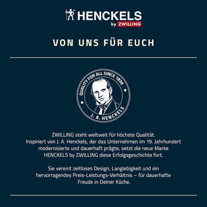 HENCKELS by ZWILLING Elements Messerset 3-tlg, Universal-, Gemüse- und Schälmesser, Schwarz