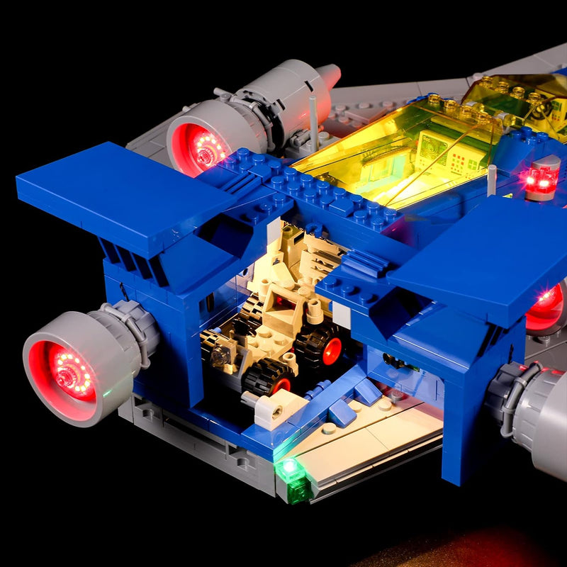 BRIKSMAX 10497 Led Licht für Lego Entdeckerraumschiff - Compatible with Lego  Icons Bausteinen Model