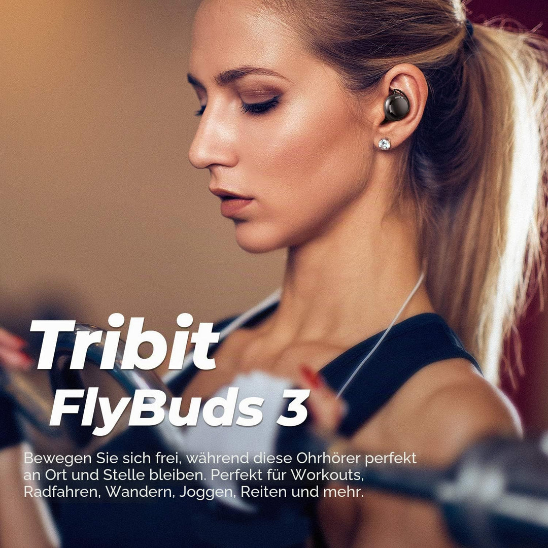 Tribit Bluetooth Kopfhörer, In Ear Kopfhörer Kabellos Bluetooth 5.3, Touch Control Kopfhörer mit 4 M