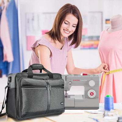 ProCase Nähmaschinentasche Universal Tasche für Nähmaschinen Singer Brother und Janome Nähutensilien