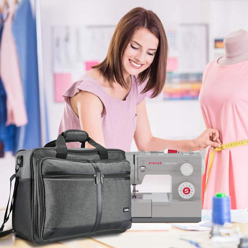 ProCase Nähmaschinentasche Universal Tasche für Nähmaschinen Singer Brother und Janome Nähutensilien