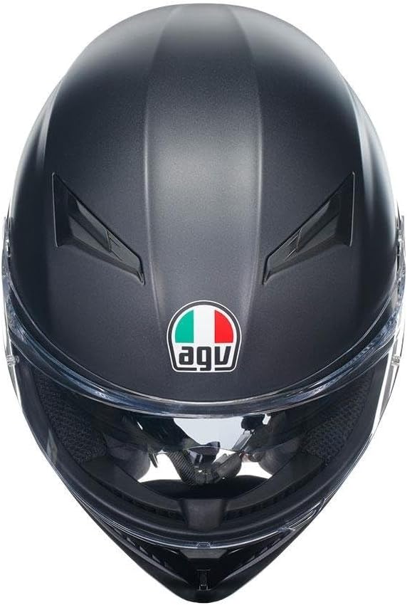 AGV - K3 E2206 MPLK Motorradhelm, Herren Integralhelm, ECE Vollvisierhelm mit Schweissabsorption, Sp