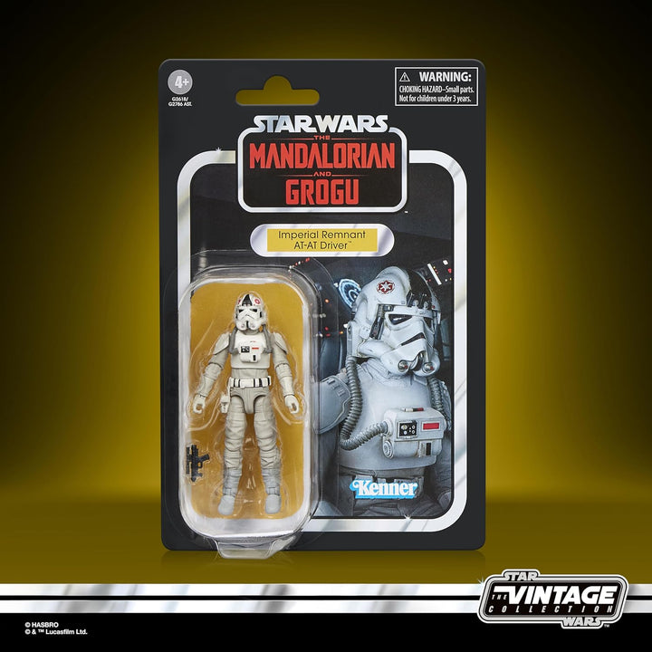 Star Wars The Vintage Collection Restimperium AT-AT-Fahrer, The Mandalorian and Grogu Premium Action