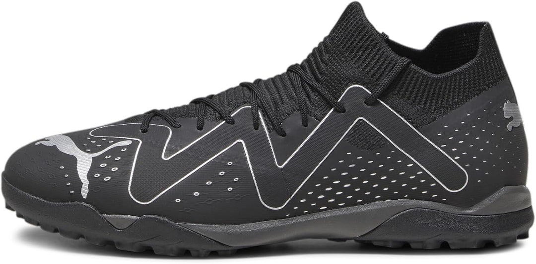 PUMA Herren Future Match Tt Fussballschuh 44.5 EU Puma Schwarz Puma Silber, 44.5 EU Puma Schwarz Pum