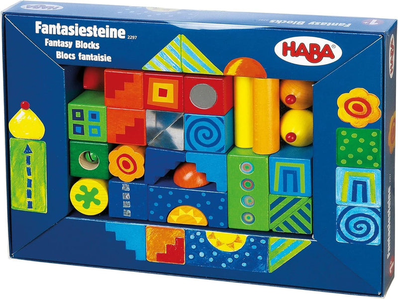 HABA 2297 - Fantasiesteine, Bausteine Multicolor