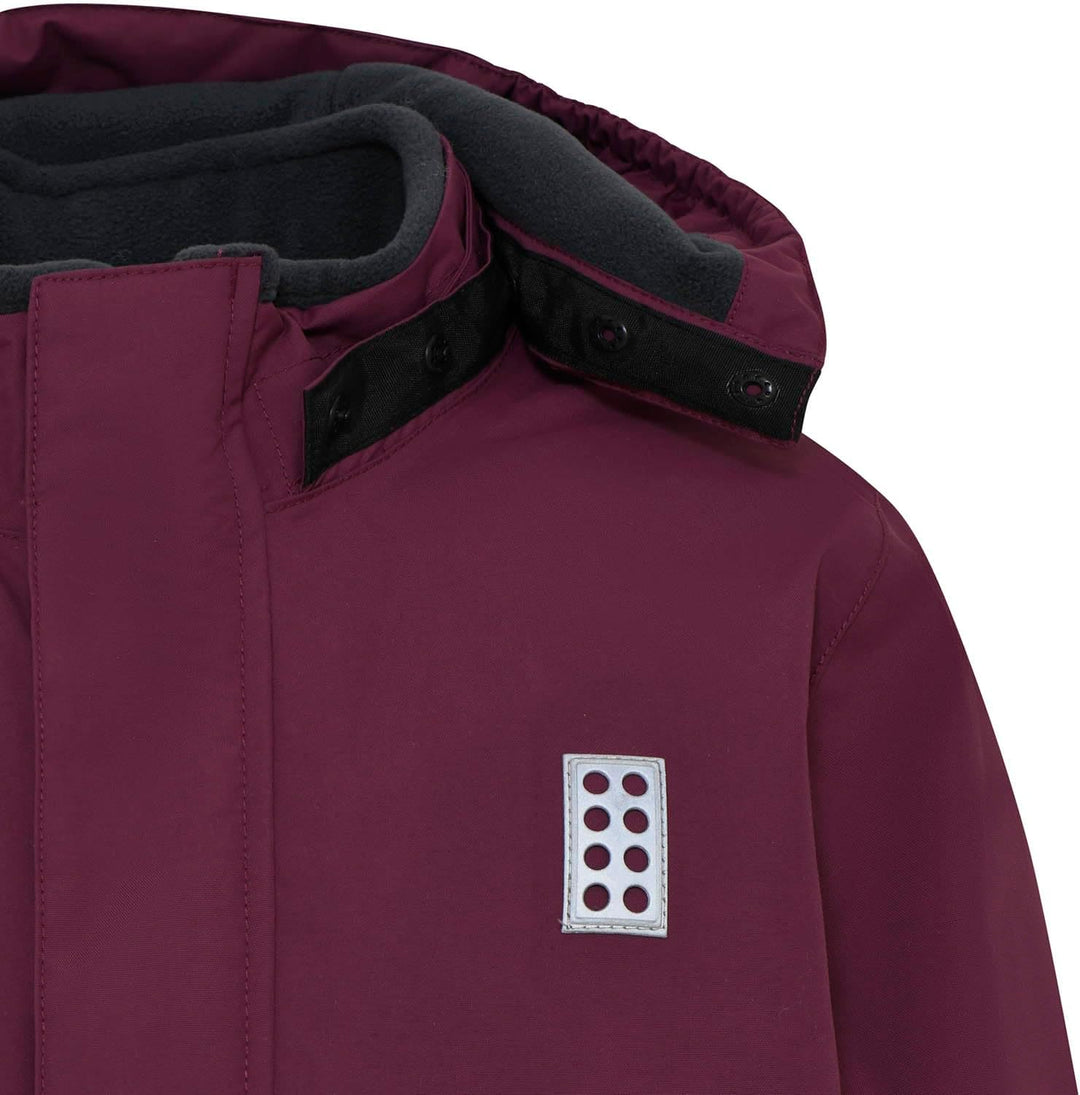 Kabooki Jungen Lwjipe 701 - Snowsuit OVERALLS (1er Pack) 122 Bordeaux, 122 Bordeaux